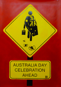 Australia Day poster by artist Sittoula Sitlakone
